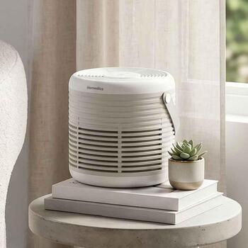 Homedics Очиститель воздуха AP-T63BG-WW, 42м², 20-53дБ, True HEPA фильтр с активированным углем, предфильтр (AP-T63BG-WW)