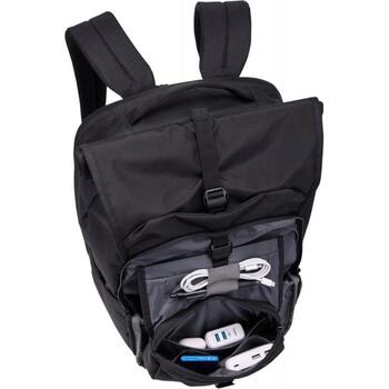 Case Logic Рюкзак VARIBP117 BLACK, 17 дюймов, 43.2 см, 2 боковых кармана, дышащая подкладка, водоотталкивающий, ремень для тележки (3205427)