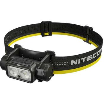 Nitecore Налобный фонарь NU50 1400 лм, LED, 2 лампы, IP68, Водонепроницаемость до 2 м, Встроенный аккумулятор 5000 мАч, 200 ч (NU50)
