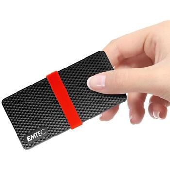 Emtec SSD 3.1 X200 256GB Power Plus, ECSSD256GX200, 256GB, USB-C 3.2 Gen 1 (5Gbps), до 450 MB/s (ECSSD256GX200)