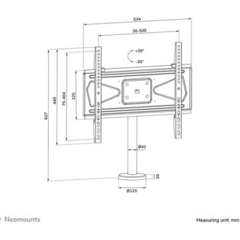 Neomounts TV statīvs DS42-430BL14, 32-55