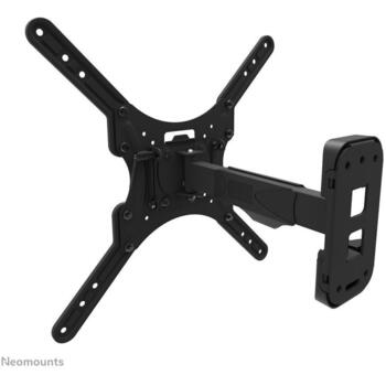 Neomounts настенный крепеж WL40-540BL14 с полным движением, 32-55 дюймов, 35 кг, VESA 100x100-400x400 мм, 14° наклон, 30° поворот (WL40-540BL14)