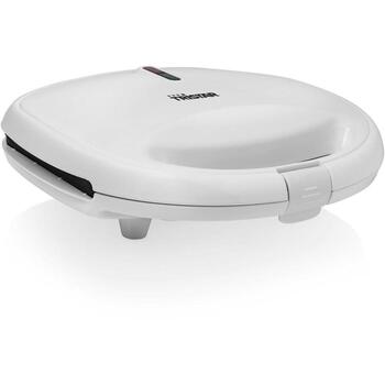Tristar Sandviču tosteris SA-3052, 750 W, 1 plāksne, 2 konditorejas izstrādājumi, balts, viegli tīrāms, neslīdošas kājas (SA-3052)
