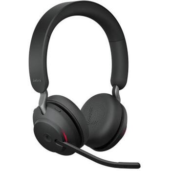 Jabra austiņas Evolve2 65 Link380a MS, 26599-999-999, 30m, Stereo, 1xUSB 2.0, trokšņu samazināšana, Microsoft Teams (26599-999-999)