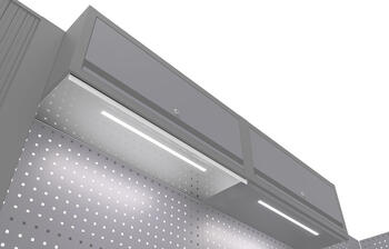 Gaismas pārvalks, K11337, KAMASA TOOLS, platums 839mm, darba apgaismojums (K11337)