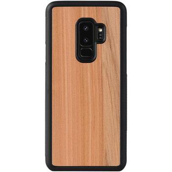 Man&Wood Чехол для смартфона M6118B, 6.2, натуральное дерево, поликарбонат, совместим с Samsung Galaxy S9 Plus (M6118B)