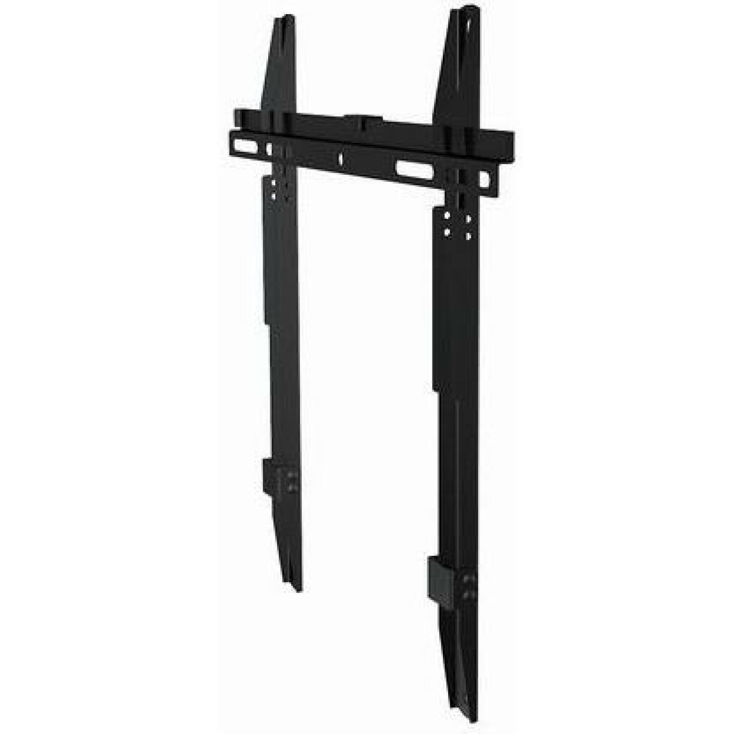 Gembird sienas stiprinājums WM-55F-03, atbalsta 32-55'' televizorus, VESA 200x200-400x400 mm, maksimālā slodze 40 kg, melns (WM-55F-03)