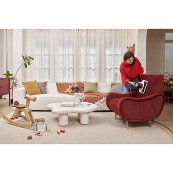 Karcher Пылесос для матрасов VCH 4 UVClean 1.198-412.0, 220-240V, 50-60Hz, 80dB, 500W, 5m, 400ml, UV-C свет, вибрационный валик (1.198-412.0)