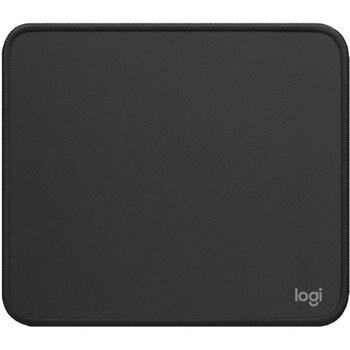 Logitech коврик для мыши STUDIO 956-000049, 230mm, 200mm, графит, нейлон, полиэстер, резина, прошитые края, нескользящая основа (956-000049)