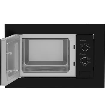 Встраиваемая микроволновая печь с объёмом 20 л и мощностью 800 Вт BMOB20202B Чёрная Beko (BMOB20202B)