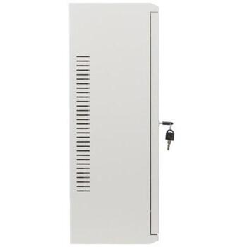 Lanberg WAF1-5203-06-00S 6U sienas servera skapis, 540x540x200mm, 60kg, IP20, pelēks (WAF1-5203-06-00S)