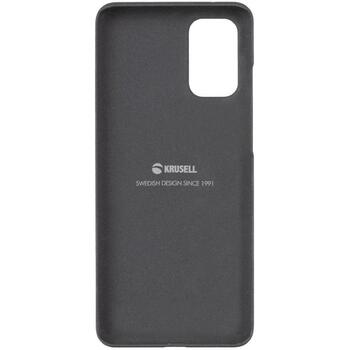 Krusell Essentials SandCover Samsung Galaxy S20+ 61940, черный, пластик, задняя крышка, беспроводная зарядка, устойчив к царапинам (61940)