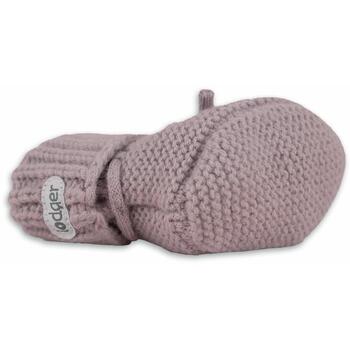 Lodger Slipper Merino шерстяные тапочки SLM 107_0-6, 0-6M, 100% мериносовая шерсть, розовый, для девочек (SLM 107_0-6)