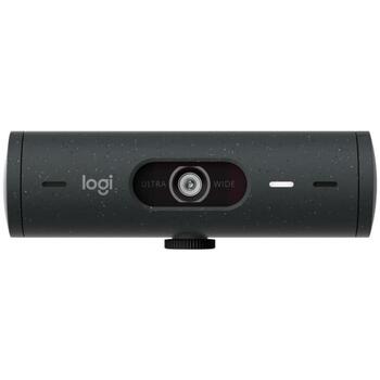 Logitech WEBCAM BRIO 505 960-001459, 1920x1080, 4MP, 90°, 4x цифровое увеличение, 1.5m кабель, шторка конфиденциальности (960-001459)