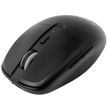 Gembird беспроводная мышь MUSW2-6B-01, 1600 DPI, 6 кнопок, 2.4 ГГц + BT, оптическая, тихий клик, черная (MUSW2-6B-01)