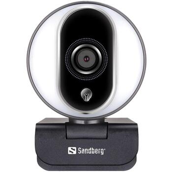 Sandberg Streamer USB веб-камера Pro 134-12, 2 МП, 1920 x 1080 пикселей, 60 fps, USB 2.0, Автофокус, Всенаправленный микрофон (134-12)