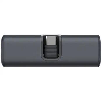 Супер удобный и компактный внешний аккумулятор 5000 mAh 12 W со встроенным USB-C разъёмом чёрный A1653H11 Anker (A1653H11)