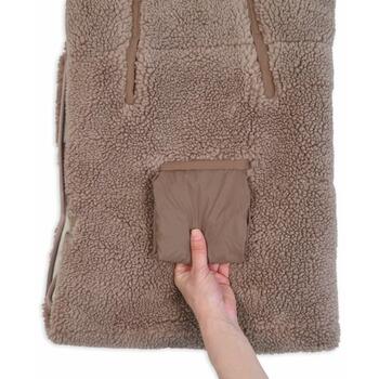 Lodger Wrapper Teddy конверт-одеяло WPT 535, Buffalo Teddy, 0-9 мес., 100% полиэстер, Velcro, 40°C (WPT 535)