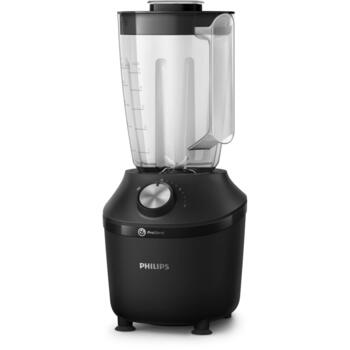 Philips Настольный блендер HR2191/01, 600 Вт, 2 л, 1,25 л эффективная емкость, 2 скорости, Пульс, Нержавеющие лезвия (HR2191/01)