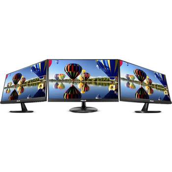 Asus Монитор VT229H, 21.5 дюйма, 1920x1080, 250 кд/м², 5 мс, 75 Гц, 10-точечный сенсорный экран, 2 динамика (90LM0490-B02170)