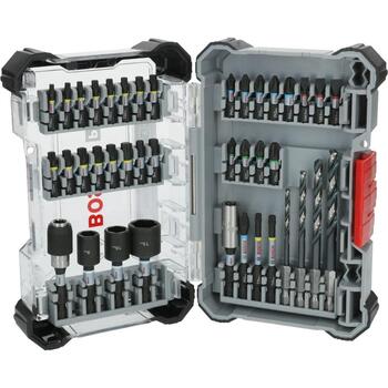 Bosch Pro Impact 2608521U86, 40 daļīgs urbju un skrūvgriežu uzgaļu komplekts, HSS-G, 1/4