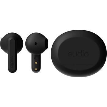 Sudio наушники A3 A3BLK, 10мм, 32Ом, 107дБ, Bluetooth 5.3, IPX4, микрофон, 6ч работы, черные (A3BLK)