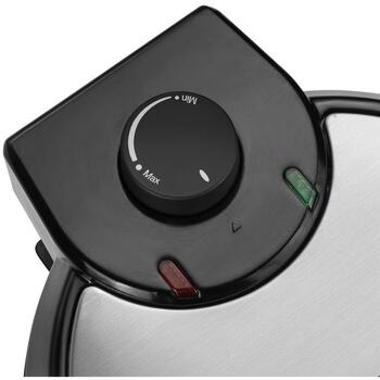 Tristar Vafeļu panna WF-1160, 700 W, Sirds formas, Melna, Nerūsējošais tērauds, Nelipīgs pārklājums, Droša lietošana (WF-1160)