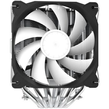Zalman процессорный кулер CNPS12X BP ARGB BLACK, 260W, 6 тепловых трубок, вентилятор 120x120x25мм, 800-1800 об/мин, 32.2 дБА, PWM (CNPS12X BP ARGB BLACK)