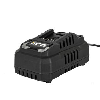 JCB JCB-18FC-45 Professional 18V ātrais lādētājs JCB Li-Ion akumulatoru uzlādei 4.5A 100-240V Smart saderīgs ar JCB 18V akumulatoriem (JCB-18FC-45)