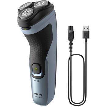 Philips Бритва X3063/00, Ni-MH, 60мин зарядка, 45мин работы, 3 головки, влажное бритье (X3063/00)