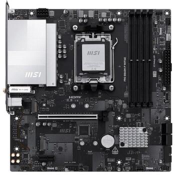 Msi PRO B840M-P WIFI6E mātesplate, 243.8mm, 4xSATA, 2xM.2, 4xUSB 2.0, 1xHDMI, 7.1 kanāli, Wi-Fi 6E, Bluetooth 5.3 (PRO B840M-P WIFI6E)