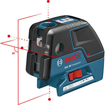 Комбинированный лазер GCL25 0601066B00 BOSCH (0601066B00)