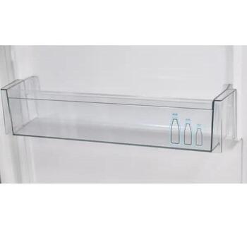 Sharp холодильник с морозильной камерой снизу SJ-FBB02DTXLE-EU, 152x54x59,5 см, серебристый, 146 л, 84 л, 212 кВт·ч, 39 дБ, E, SN (SJ-FBB02DTXLE-EU)