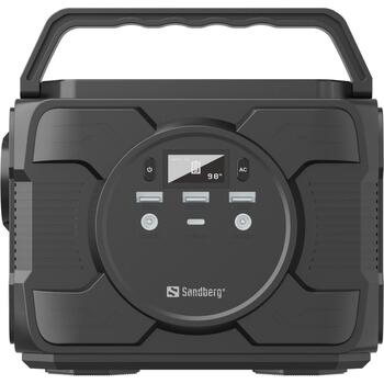 Sandberg Источник питания AC 200 420-83, 48000 мАч, 177,6 Втч, 200 Вт, 1 x AC, 3 x USB A, 1 x USB C, 1 x DC (420-83)