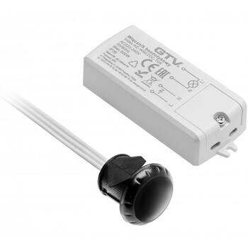 Gtv AE-WBEZDC-10S бесконтактный выключатель, 2 режима, 500W, AC110-240V, IP20, 2m, компактный (AE-WBEZDC-10S)