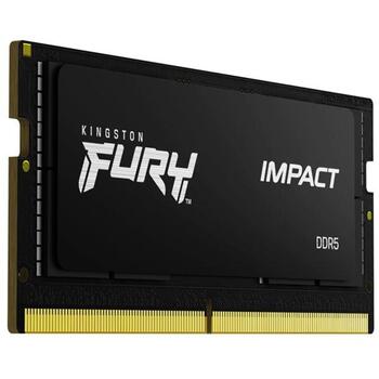 Kingston FURY Оперативная память DIMM KF556S40IB-32, 32 ГБ, 5600 MT/s, CL40, 262-pin, без ECC (KF556S40IB-32)