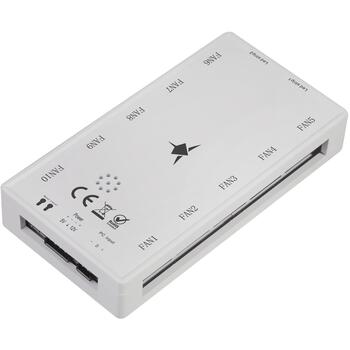 White Shark Охладитель NEBULA-2-W, 120x120x25mm, RGB, 12V, 2000mW, 25dB, 31CFM, Гидравлический подшипник, 1100±10%, 5-12V (NEBULA-2-W)