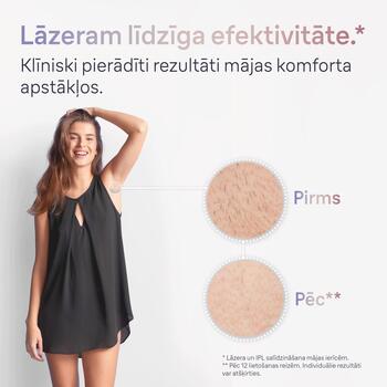 Braun IPL fotoepilators PL7147 Skin i-expert, 10 līmeņi, 400000 zibspuldzes, 3 režīmi, ādas toņa sensors, sejas uzlikts (PL7147)