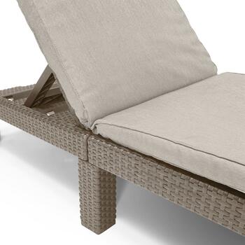 Sauļošanās krēsls Daytona Deluxe 195x65x25.5cm 252225 KETER (252225)