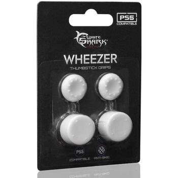 White Shark PS5-817 Wheezer White WHEEZER-W, силиконовые ручки, для контроллера PS5, белый, силикон (WHEEZER-W)