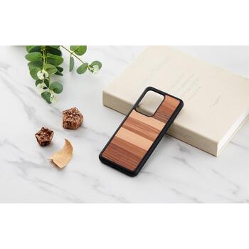 Man&Wood чехол M6711B, 6.9, совместим с Samsung Galaxy S20 Ultra, дерево, поликарбонат, С изображением (M6711B)