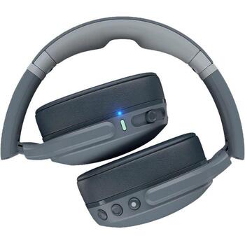 Skullcandy беспроводные наушники Crusher Evo S6EVW-N744, 40ч, 32Ом, Bluetooth 5.0, микрофон, серый (S6EVW-N744)