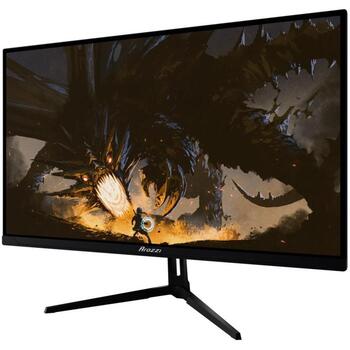 Arozzi Nova monitors AZ-NO-24T1K200-BK, 24 collas, IPS, FHD, 200 Hz, 1 ms, 1920 x 1080, 300 cd/m², HDMI, DisplayPort, melns (AZ-NO-24T1K200-BK)