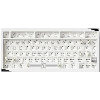 Akko Mineral 01 VIA DIY Kit 6925758632102, 75%, 8000mAh, USB+RF+BT, алюминий, белый, RGB, QWERTY (6925758632102)