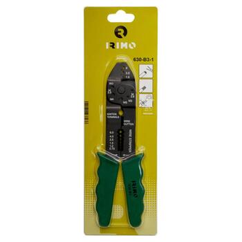 Клещи для опрессовки 220 мм M2.6-M5.0 0,75-6,0 мм 630-B3-1 IRIMO (630-B3-1)