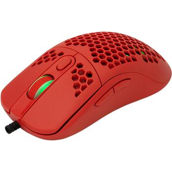White Shark GALAHAD RED GM-5007 Игровая мышь GALAHAD-R, 800-6400 DPI, 6 кнопок, 1,8 м, USB 2.0, RGB подсветка (GALAHAD-R)