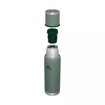 Stanley Термос The Adventure To-Go Bottle 2810819060, 1л, зеленый, нержавеющая сталь, вакуумная изоляция, без BPA (2810819060)