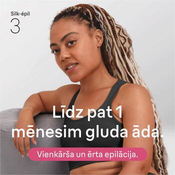 BRAUN Silk 3 epilators ar piederumiem (SE3-033)