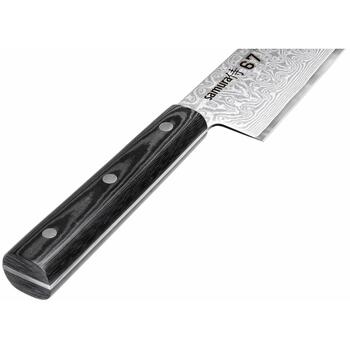 Samura нож для резки SD67-0085M, 208мм, дамасская сталь, 67 слоев, 61 HRC, рукоять Micarta (SD67-0085M)