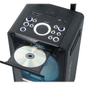 Muse Беспроводная колонка M-1920DJ, 300Вт, Bluetooth 4.1, NFC, USB, MP3, 3,5мм, 2x RCA, 2x MIC, аккумулятор, 8ч (M-1920DJ)